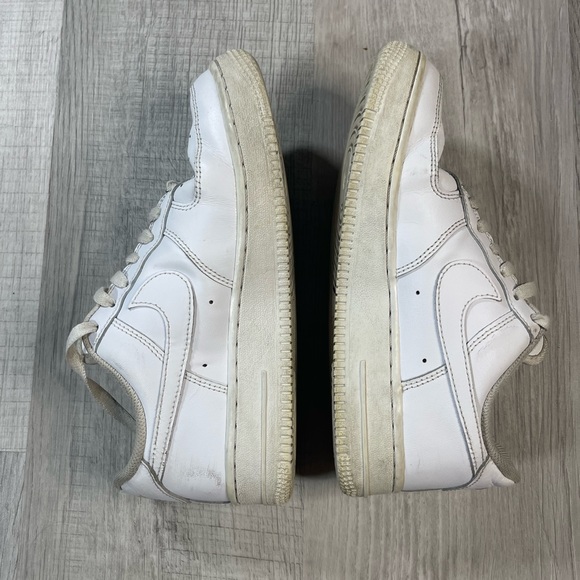 Nike Air Force 1 AF1 Womens Shoes Size 6.5 White 315115-112 - Picture 7 of 9